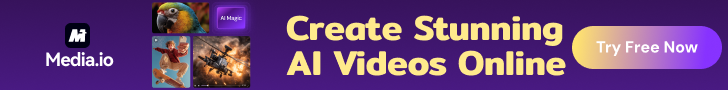 Media.io — Create Stunning AI Videos Online. Try Free Now.